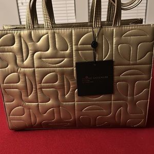 Gold Telfar x Moose Knuckles Medium Bag